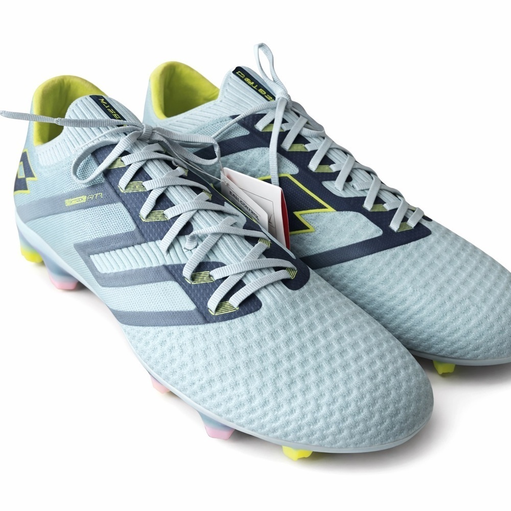Lotto Maestro 100 V FG Soccer Cleats Light Green Blue Men’s 8.5 /Women’s 9.5 NWT